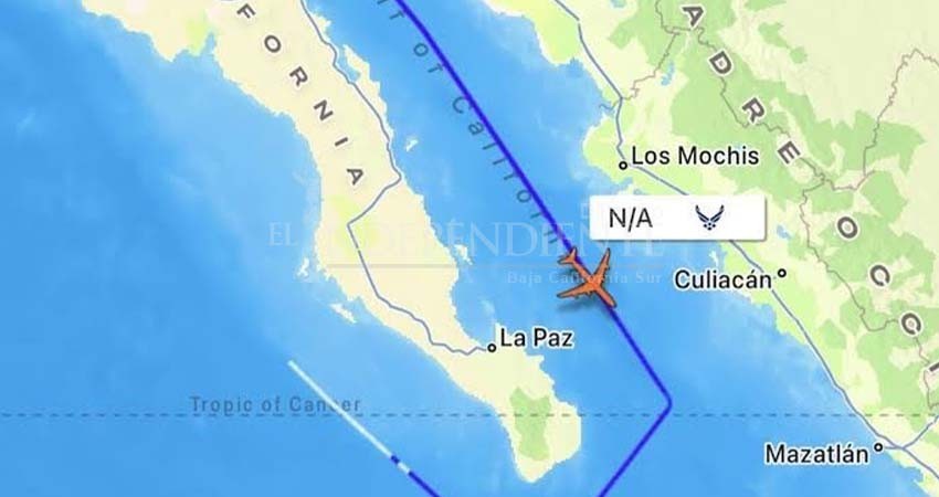 Descarta Sheinbaum que avión de Fuerza Aérea de EU en Cabo San Lucas "sea algo extraño"