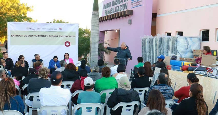 Fortalece el Gobierno del Estado y SEDIF a grupos prioritarios de Comondú