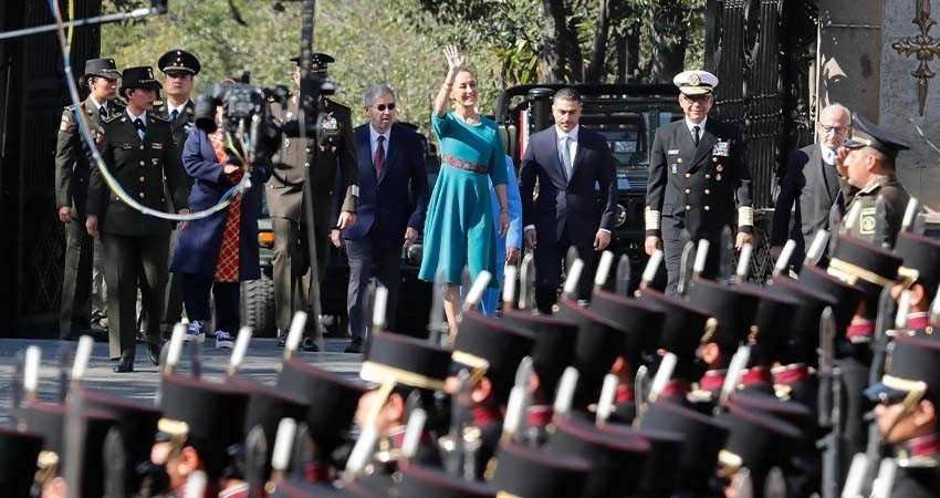 Marcha de la Lealtad: Ejército reafirma su respaldo a Sheinbaum