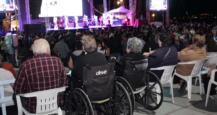 Como cada año. Garantizan espacio para personas con discapacidad en el Carnaval de La Paz