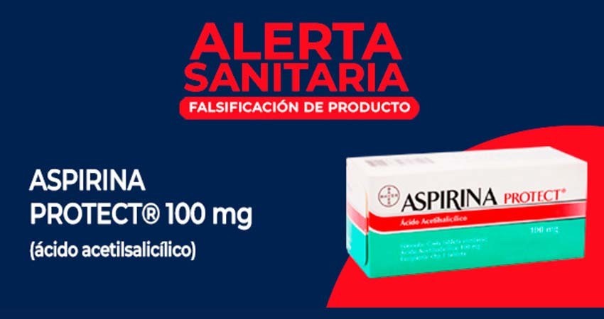 Cofepris alerta por falsificación de aspirina; así la identificas