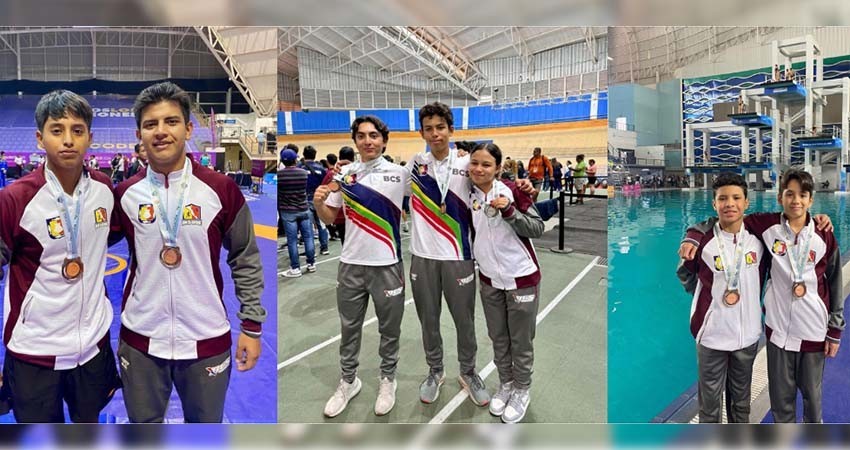 Entregarán estímulos a medallistas Sudcalifornianos de los nacionales CONADE