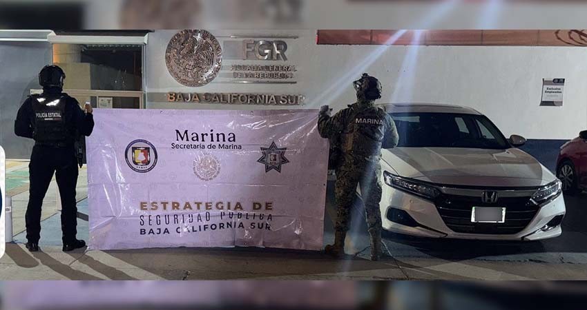 En acciones conjuntas, aseguran PEP y MARINA narcóticos y vehículos con reporte de robo En acciones conjuntas, aseguran PEP y MARINA narcóticos y vehículos con reporte de robo