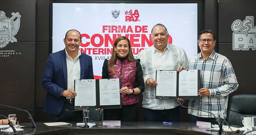 Firma Milena Quiroga convenio interinstitucional para impulsar la capacitación laboral