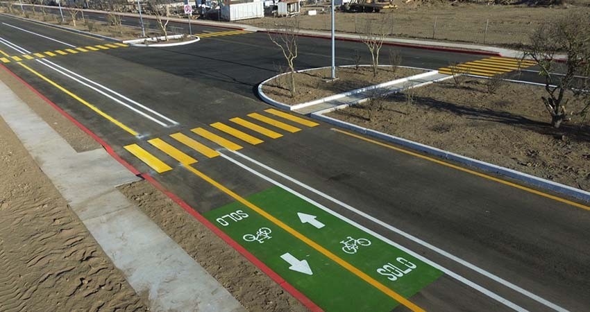 Invierten poco más de 30 mdp en dos nuevas calles de La Paz Invierten poco más de 30 mdp en dos nuevas calles de La Paz