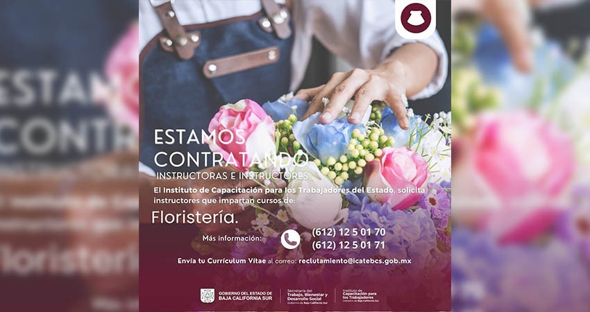 ICATEBCS ofrece oportunidad de empleo para instructores e instructoras externas ICATEBCS ofrece oportunidad de empleo para instructores e instructoras externas