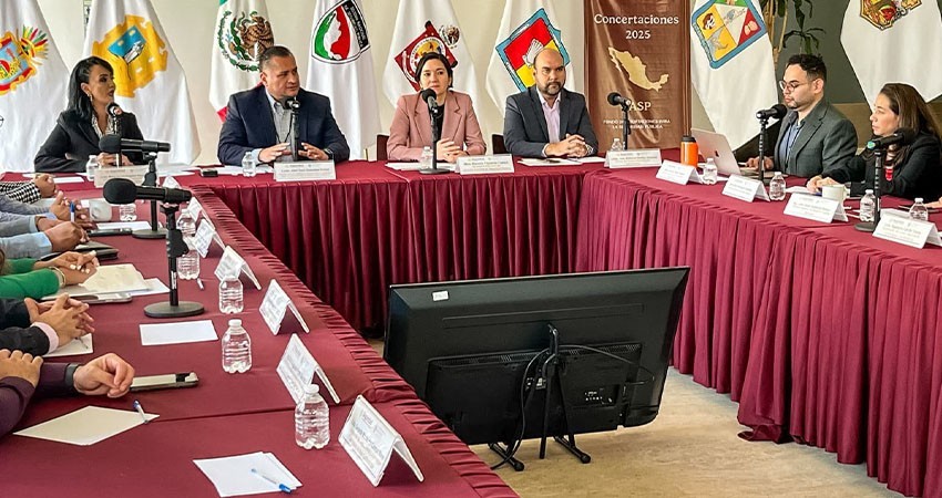 Durante el 2025 se aplicarán 323 mdp en tareas de seguridad y procuración de justicia Durante el 2025 se aplicarán 323 mdp en tareas de seguridad y procuración de justicia