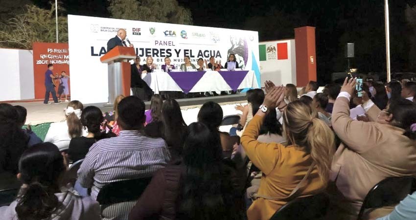 Llama Castro Cosío a reflexionar sobre la necesidad de garantizar el acceso al agua con perspectiva de género