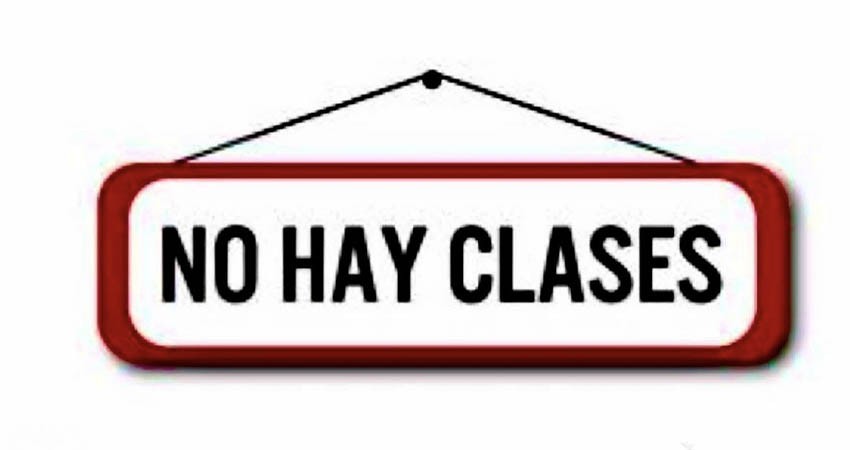 Suspenden clases para nivel básico de BCS este miércoles y jueves Suspenden clases para nivel básico de BCS este miércoles y jueves