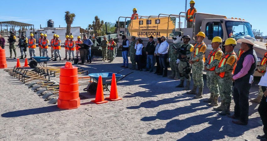 Rehabilitan caminos y se realiza labor social en la Delegación de Los Dolores: Saúl González