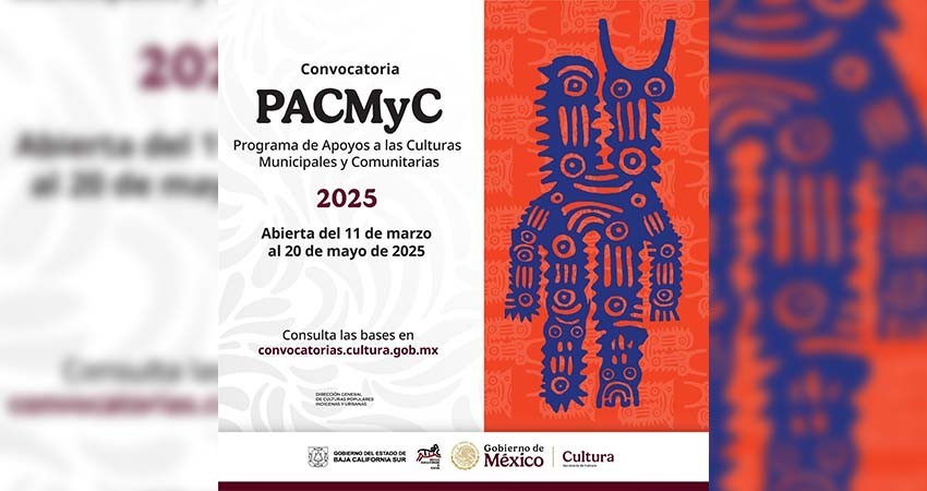 Anuncian convocatoria del Programa de Apoyo a las Culturas Municipales y Comunitarias