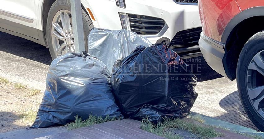 Permanece suspendido el servicio de recolección de basura en La Paz