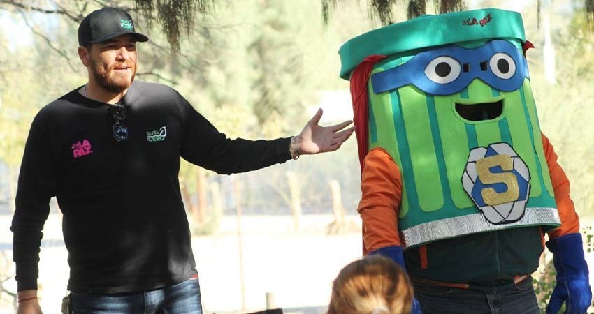 Imparten pláticas sobre reciclaje y cuidado del medio ambiente en el EcoParque