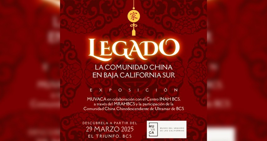 MUVACA inaugura la exposición temporal “La comunidad china en Baja California Sur” MUVACA inaugura la exposición temporal “La comunidad china en Baja California Sur”