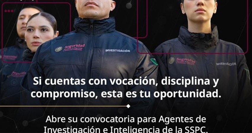 SSPC lanza convocatoria para formar agentes de investigación e inteligencia