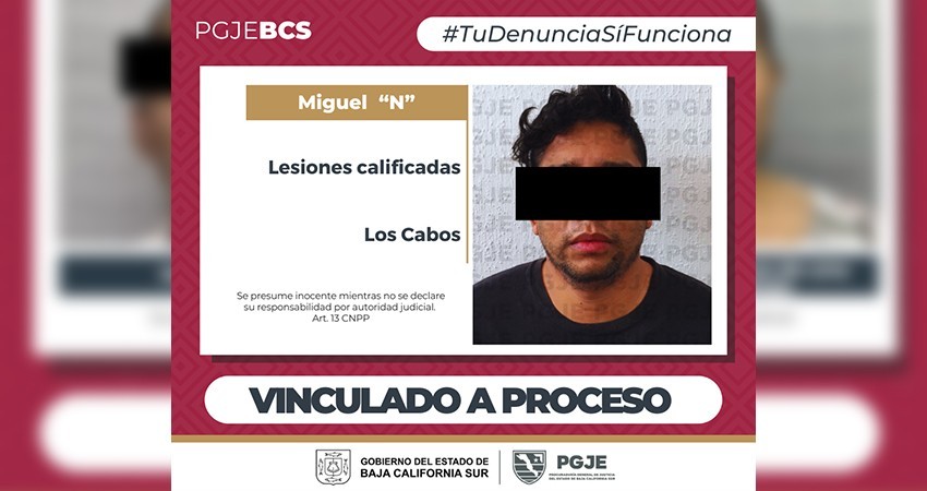 Por lesiones calificadas Miguel Ángel “N” queda vinculado a proceso Por lesiones calificadas Miguel Ángel “N” queda vinculado a proceso