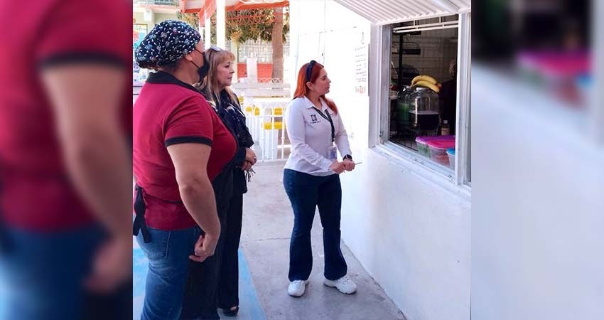 Realiza COEPRIS acciones de fomento sanitario en tiendas escolares de nivel básico