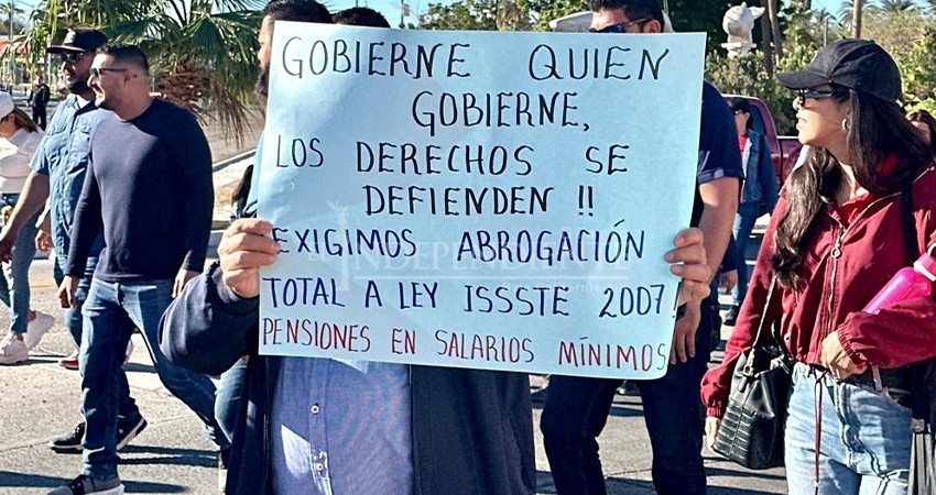 Magisterio Sudcaliforniano inicia paro de 48 horas