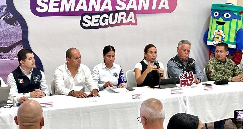 Más de 600 elementos participarán en Operativo Semana Santa Segura en La Paz