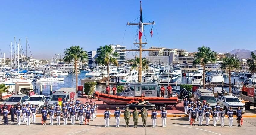 Arrancó la Secretaría de Marina con el operativo de Semana Santa 2025 en Los Cabos