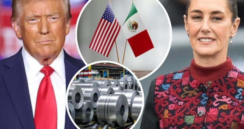En llamada con Trump se habló sobre aranceles al acero y aluminio: Sheinbaum