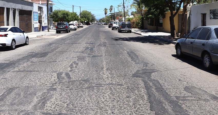 Continuarán los trabajos de pavimentación y renivelado en Baja California Sur: SEPUIMM