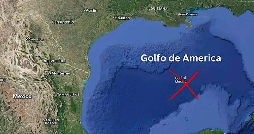 México demanda a Google por renombrar al Golfo de México como ‘Golfo de América’