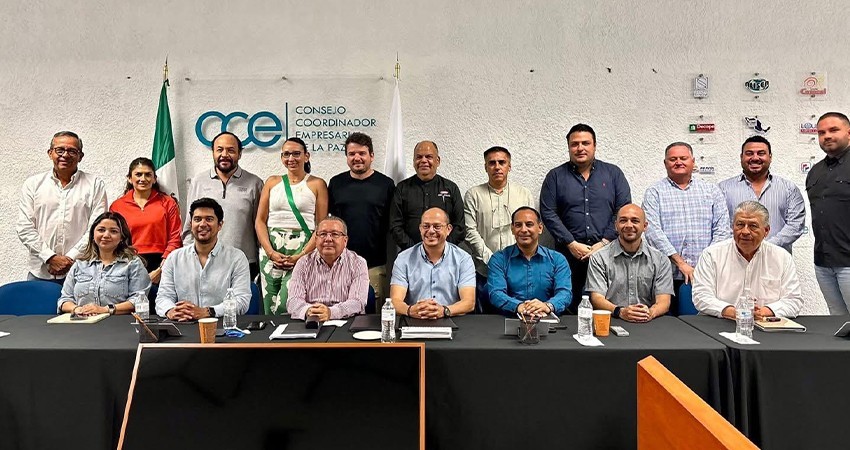 Participa Ayuntamiento de La Paz en encuentro con representantes del sector empresarial