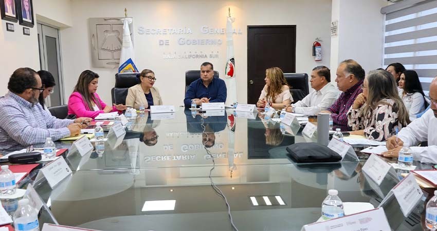 Autoridades de BCS trabajan en acciones de ejecución penal y reinserción social