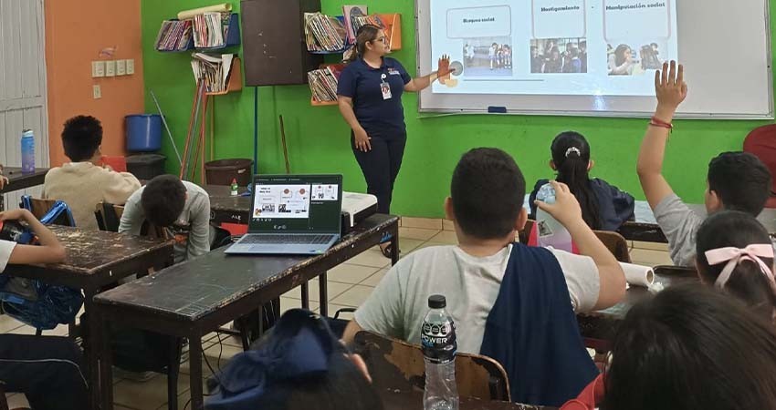 Promueven prevención del maltrato infantil con acciones en escuelas