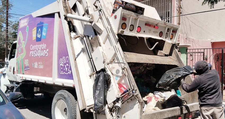 Recolectan más de 2 mil toneladas de residuos en la ciudad de La Paz