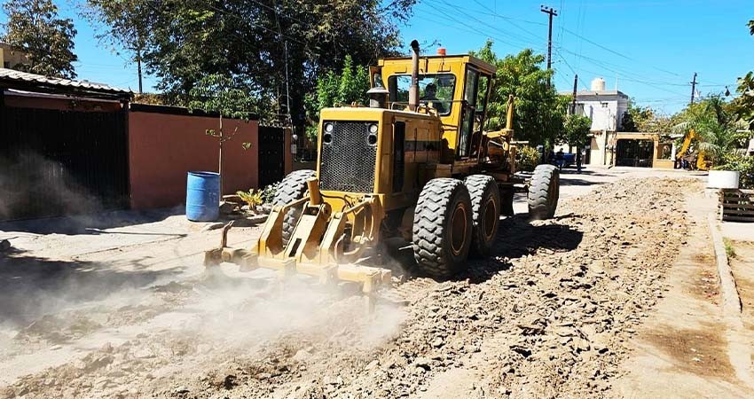 Inicia SEPUIMM la pavimentación de dos nuevas obras en La Paz