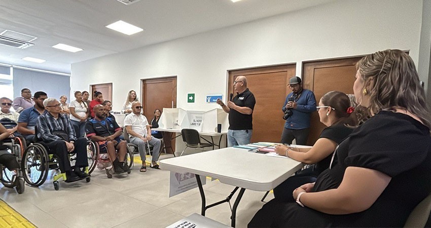 Capacita ISIPD e INE a personas con discapacidad para la integración de casillas inclusivas