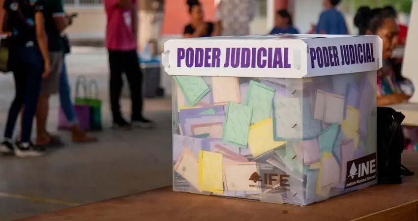 Concluye la elección judicial en México con expectativa de una baja participación