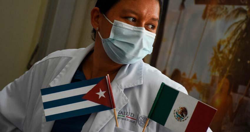 Sheinbaum rechaza 'explotación' y 'trabajo forzado' de médicos cubanos en México