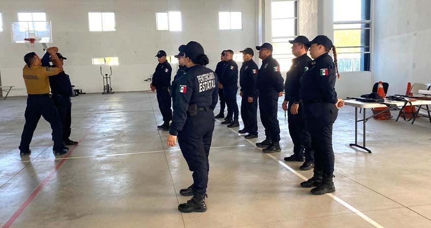 Capacitan a mandos operativos en temas de custodia penitenciaria