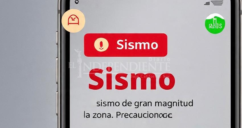 Contempla Protección Civil de BCS el uso de una aplicación móvil para alertar sobre sismos