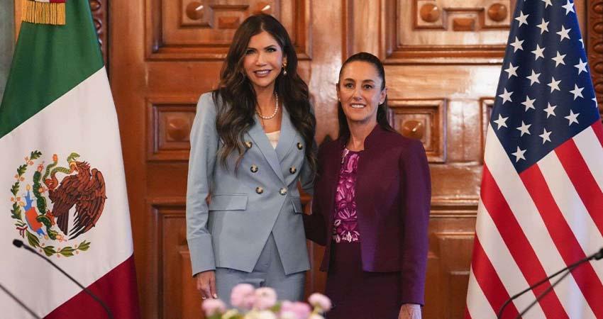 Sheinbaum responde a EE.UU.: 'Absolutamente falso que alenté protestas violentas'