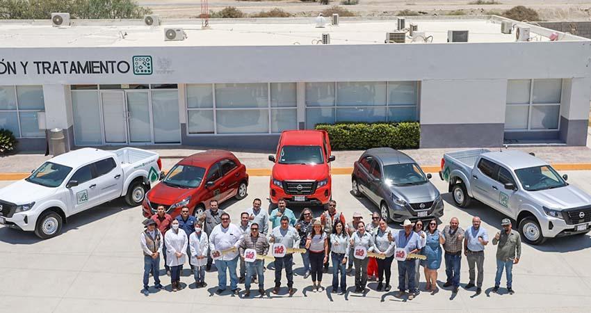 Invierte el OOMSAPAS La Paz 2.5 mdp para fortalecer su parque vehicular