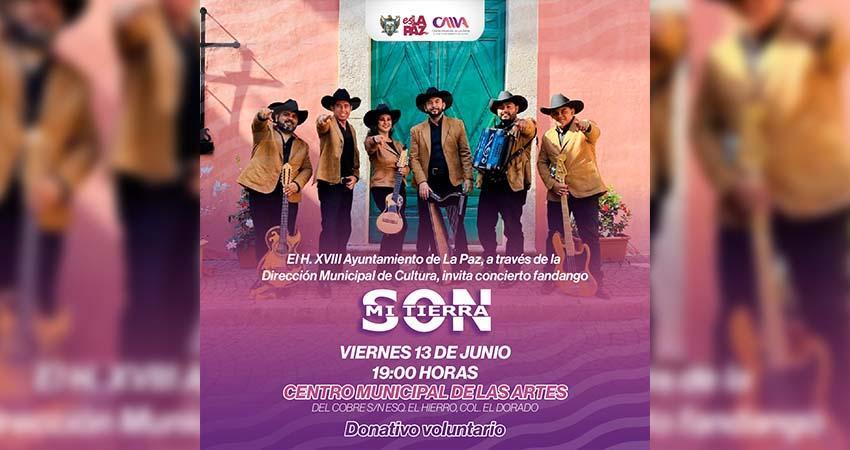 El grupo de música “Son mi Tierra” ofrecerá un concierto en el Centro Municipal de las Artes