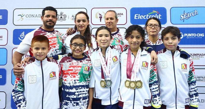 Contabiliza BCS 49 medallas en la Olimpiada Nacional 2025