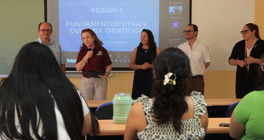UABCS y COSCyT impulsan divulgación científica en la academia UABCS y COSCyT impulsan divulgación científica en la academia