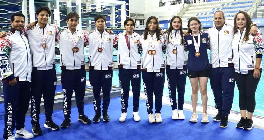 BCS cierra con 13 preseas en la olimpiada nacional de clavados 2025 BCS cierra con 13 preseas en la olimpiada nacional de clavados 2025