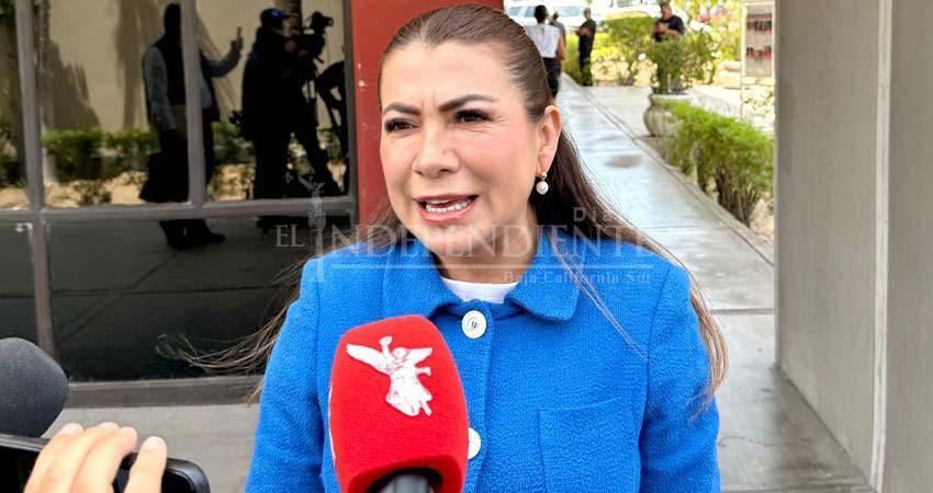 Urgente que se revise la estrategia de seguridad en BCS: Lupita Saldaña