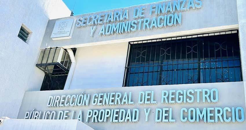 Impulsan la modernización de los registros públicos de la propiedad y del comercio en BCS Impulsan la modernización de los registros públicos de la propiedad y del comercio en BCS