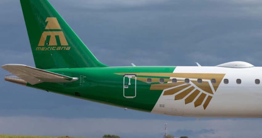 Mexicana recibe el primer avión de Embraer: tienen una sola clase