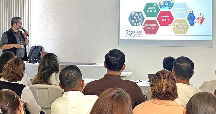 Imparte salud estatal un curso sobre Sarampión a personal de Comondú Imparte salud estatal un curso sobre Sarampión a personal de Comondú