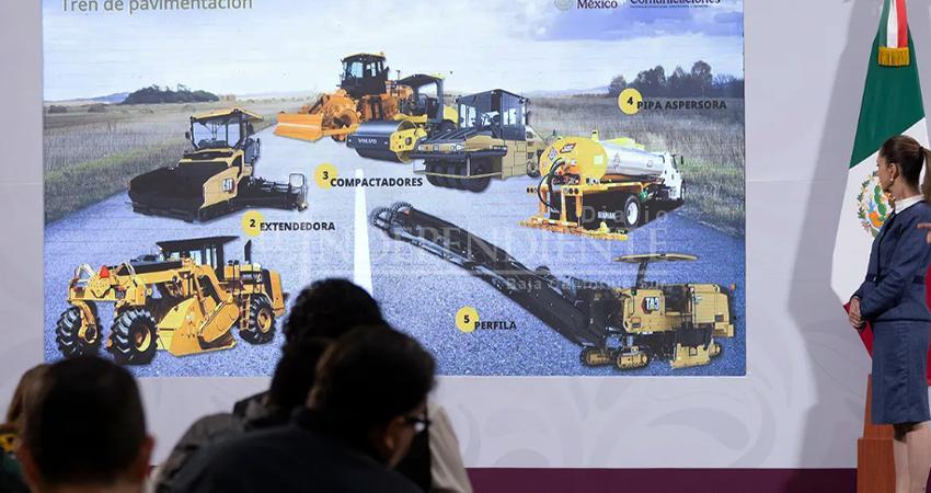 Confirman nuevas obras de repavimentación en la Transpeninsular; inician en agosto Confirman nuevas obras de repavimentación en la Transpeninsular; inician en agosto