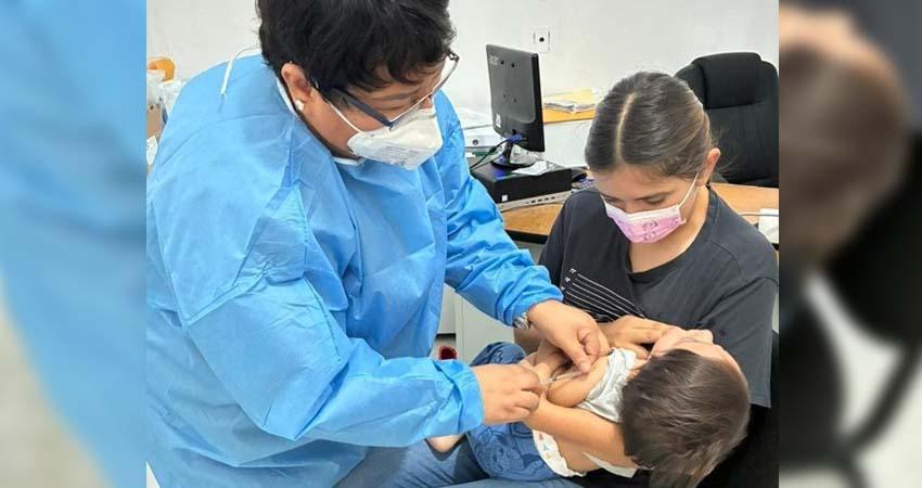 Destaca BCS a nivel nacional por su cobertura contra Sarampión en niñas y niños Destaca BCS a nivel nacional por su cobertura contra Sarampión en niñas y niños