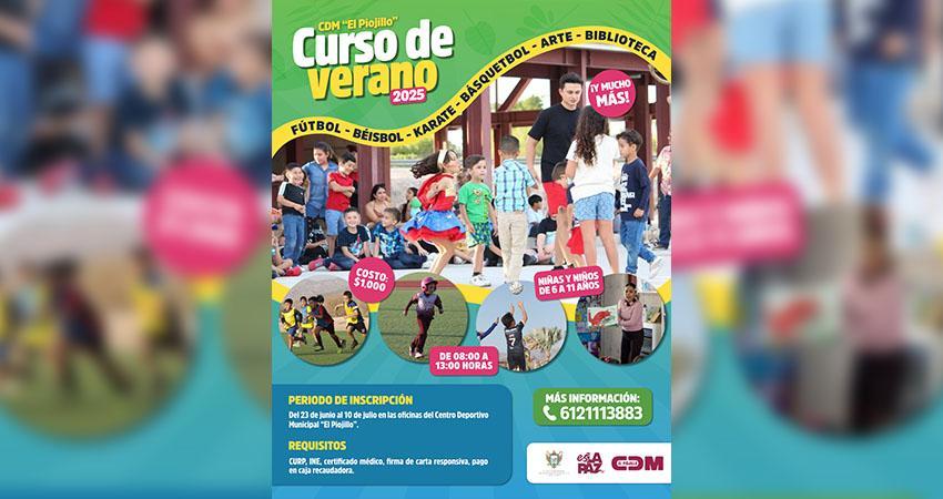 Ofrece el Ayuntamiento de La Paz cursos de verano deportivos y culturales Ofrece el Ayuntamiento de La Paz cursos de verano deportivos y culturales